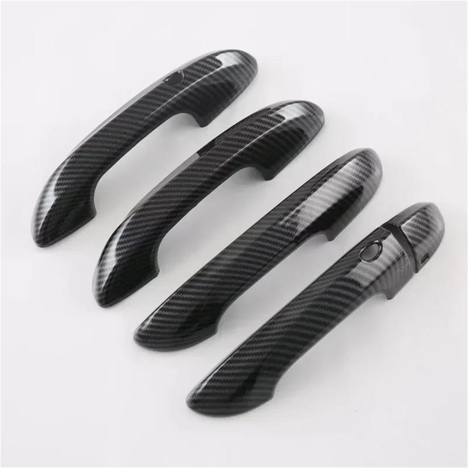 KJHOPY Car Side Door Handle Cover Decoration Sticker for MG MG3 Hybrid 2024 2025(Style 2 LHD)