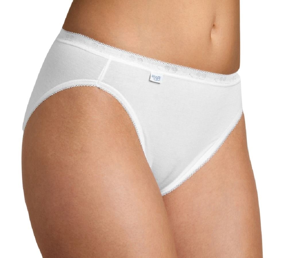 Sloggi Women's Basic Tai Brief, White, Size 18