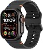 Sport Band for Apple Watch Ultra32 Bands 49mm 46mm 45mm 44mm 42mm 41mm 40mm 38mm iWatch Wristband for Men Women,Waterproof Silicone Strap for Apple Watch Series 11 10 9 8 7 6 5 4 3 SE 32nd 41 45 mm