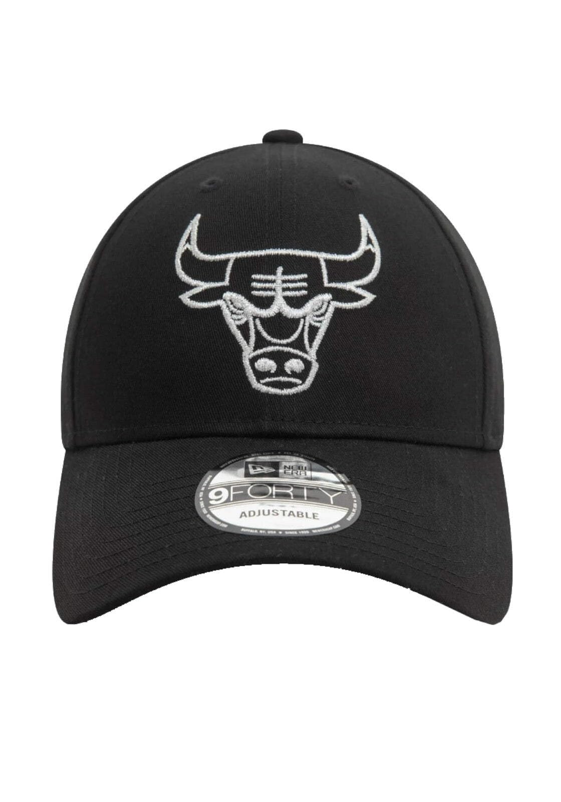 Gorra Chicago Bulls New Era 940 Metallic Outline para evitar el sol con estilo 3