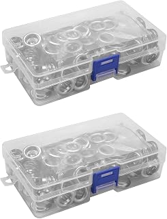 Terpovery Grommet Tool Kit, Grommet Setting Tool 200 Sets Grommets Eyelets (1/2 Inch Diameter) Eyelets and Eyelet Punch Die Tool