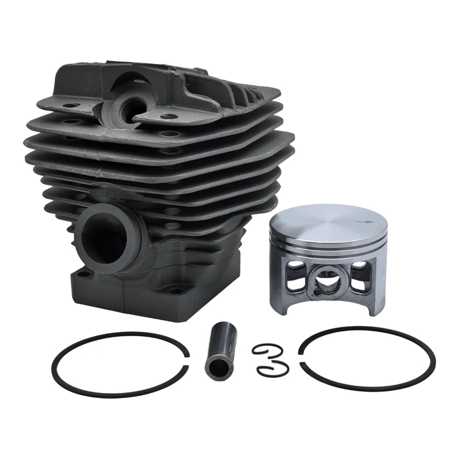 Genérico Compatible con MS660 066 MS650 064 Repuestos Herramienta de jardín | Kit de pistón de cilindro de 54 mm Reemplace 1122 020 1211