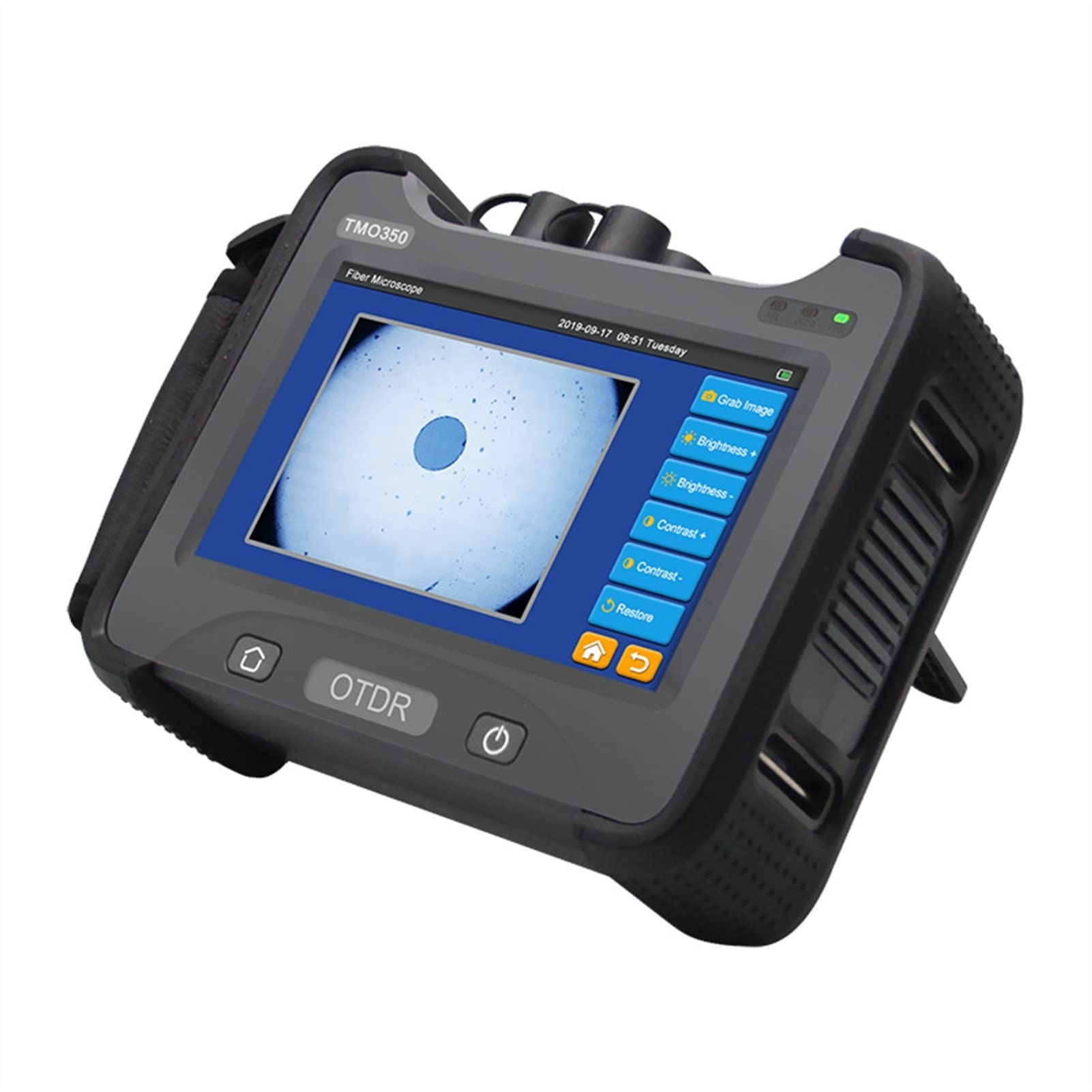 Tester kabli sieciowych, TMO350 OTDR Tester włókien 1310/1550 / 1625nm trzech długości fali reflektometr