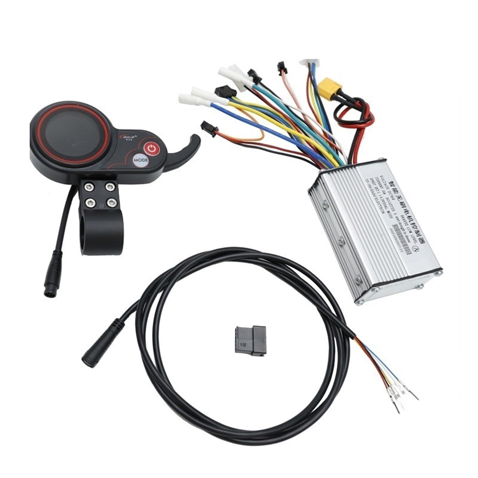 10 pollici, for Kugoo, M4 Scoote 36V/48V Controller motore scooter elettrico Display strumento controller motore brushless intelligente Cruscotto per scooter elettrico(5pin 36V A a set)