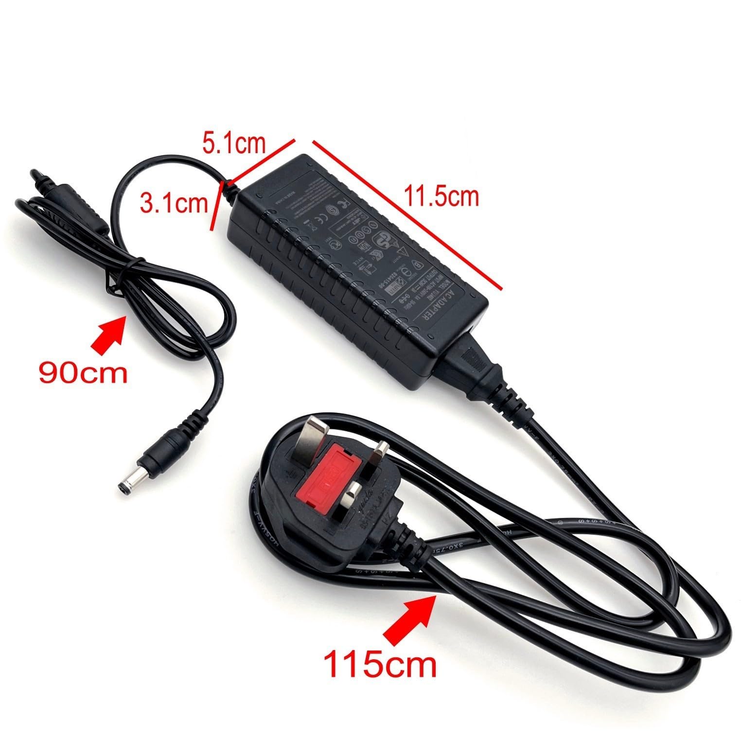 DC 24 V 50 A 1200 W schakelvoeding, AC 110 V/230 V naar DC 24 V voeding, transformator met constante spanning, geschikt voor ledstrips, camera's, bewakingssystemen, verlichtingsprojecten (DC24 V-50 A