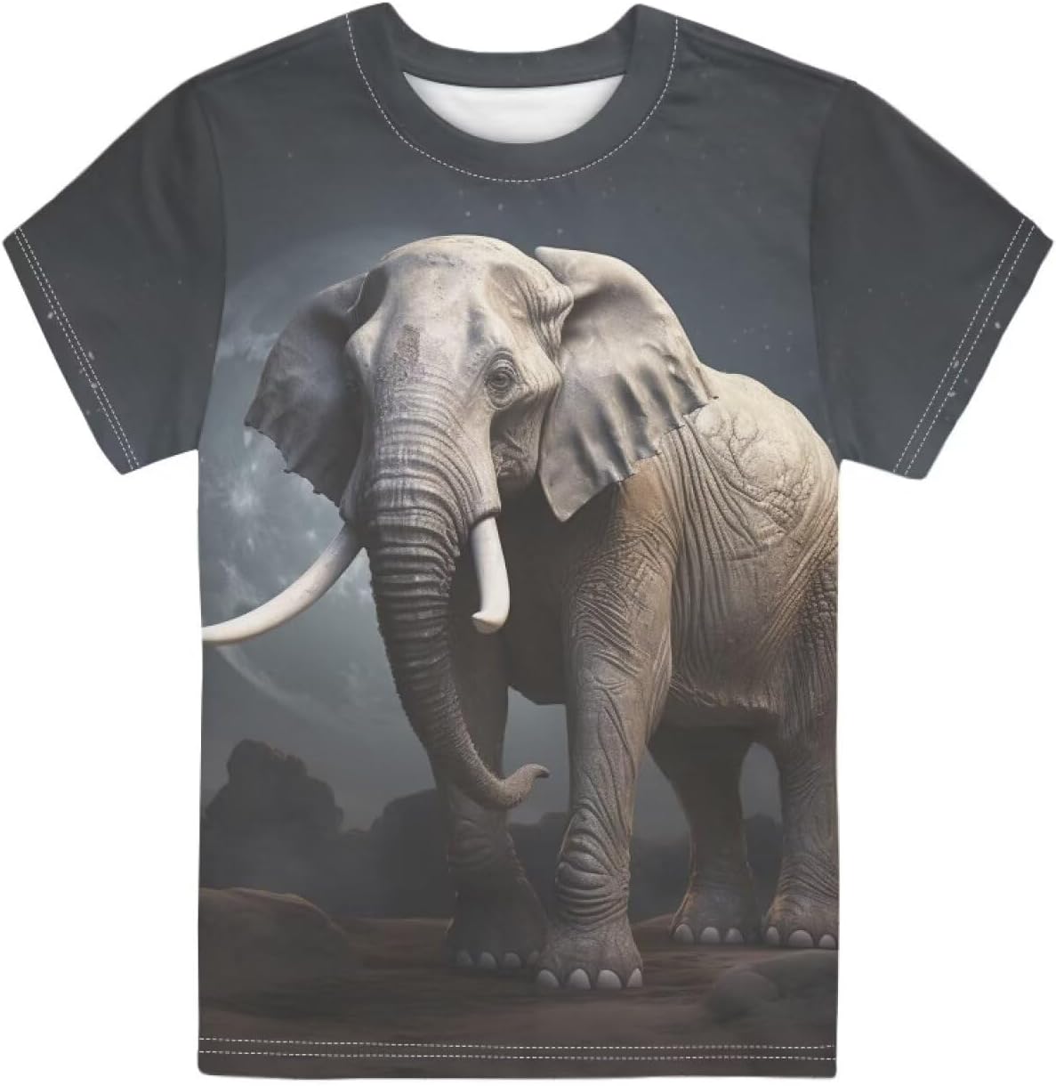 XhuibopKids T Shirts for Boys Size 3-16 Girls Short Sleeve Sportswear Active Tops