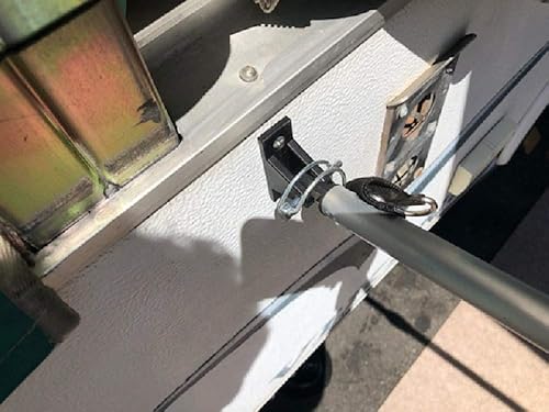 Miniatura 2 de Toldo para Caravana Plegable para Remolques Emergentes (Beige, 9 pies)