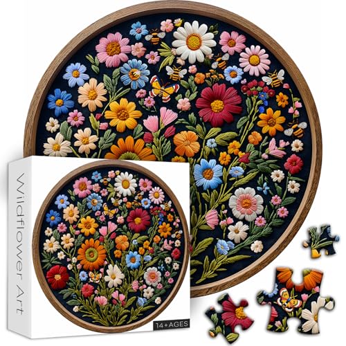 Rompecabezas Circular Floral 16+ Anos miniatura 2