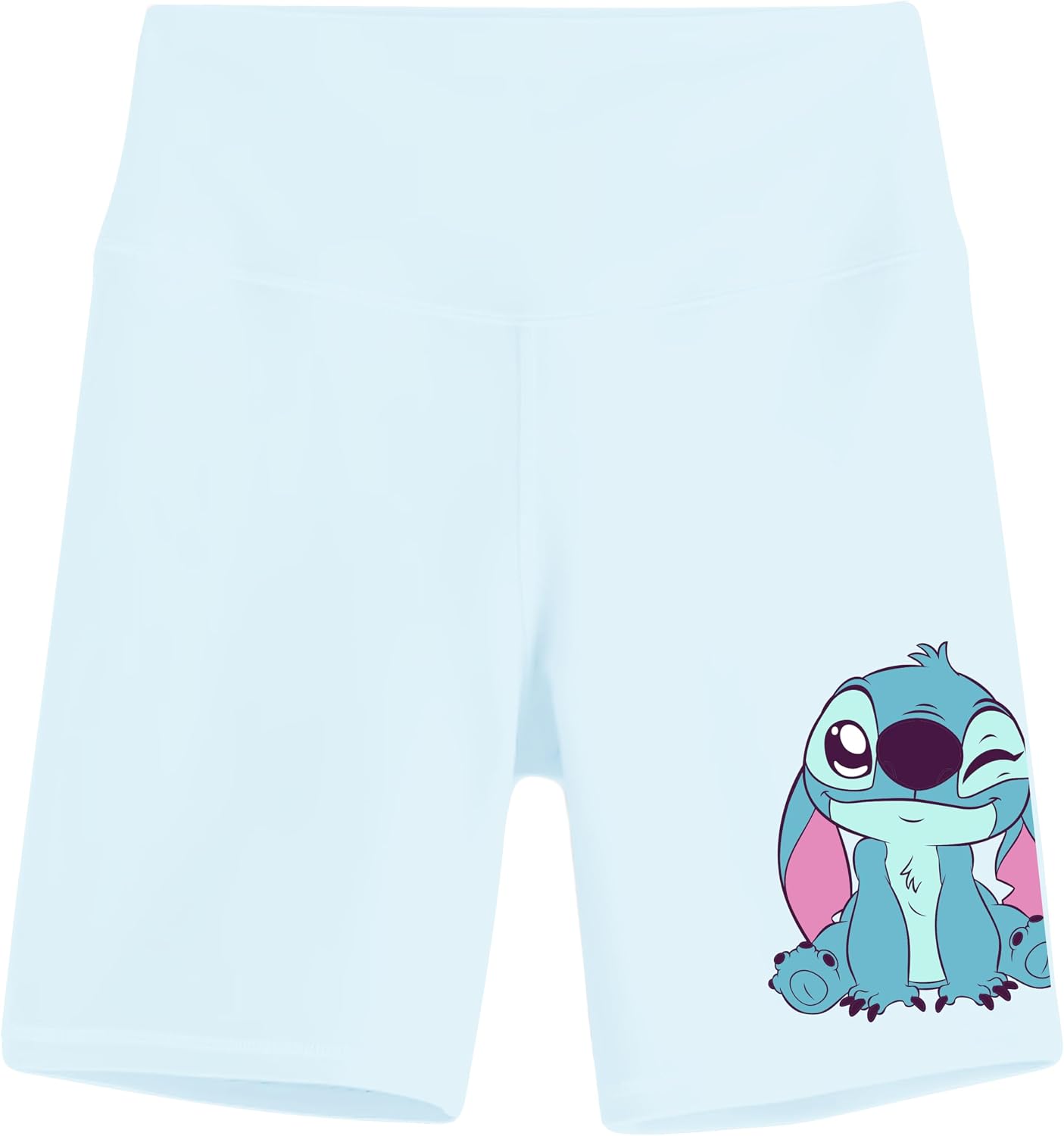 Disney Lilo & Stitch Girls Biker Shorts and Graphic T-Shirt Set, 2-Piece Outfit for Little & Big Girls Sizes 4-16