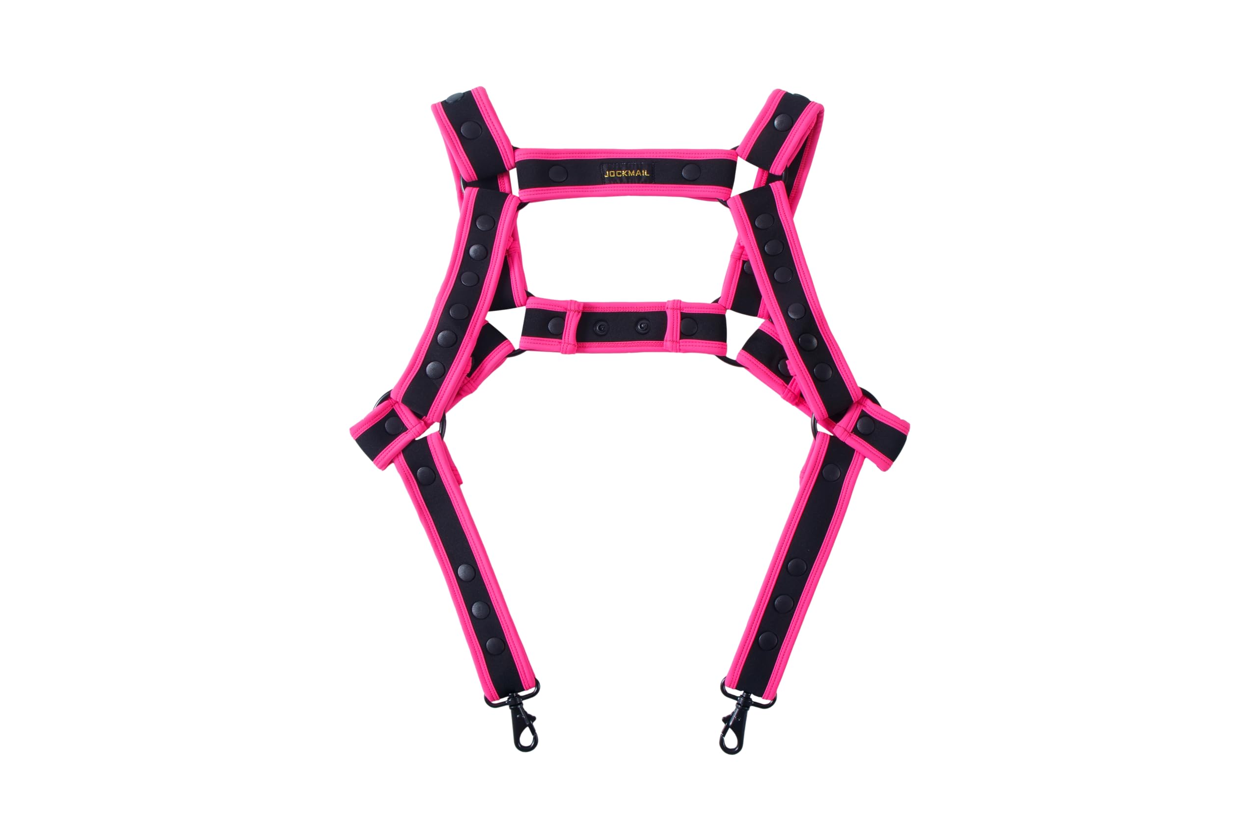 JOCKMAIL Men's Body Chest Harness Adjustable Elastic Waistband Sexy Underwear Halter Belt for Men: Rose