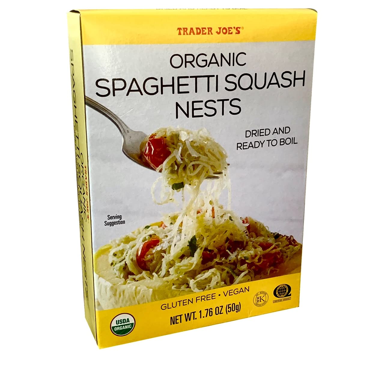 Trader Joe’s Organic Spaghetti Squash Nests, 1.76 ounces (50 grams)