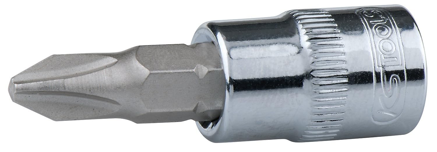 KS Tools 918.1468 1/4 CHROME + Bit Socket Driver PH1