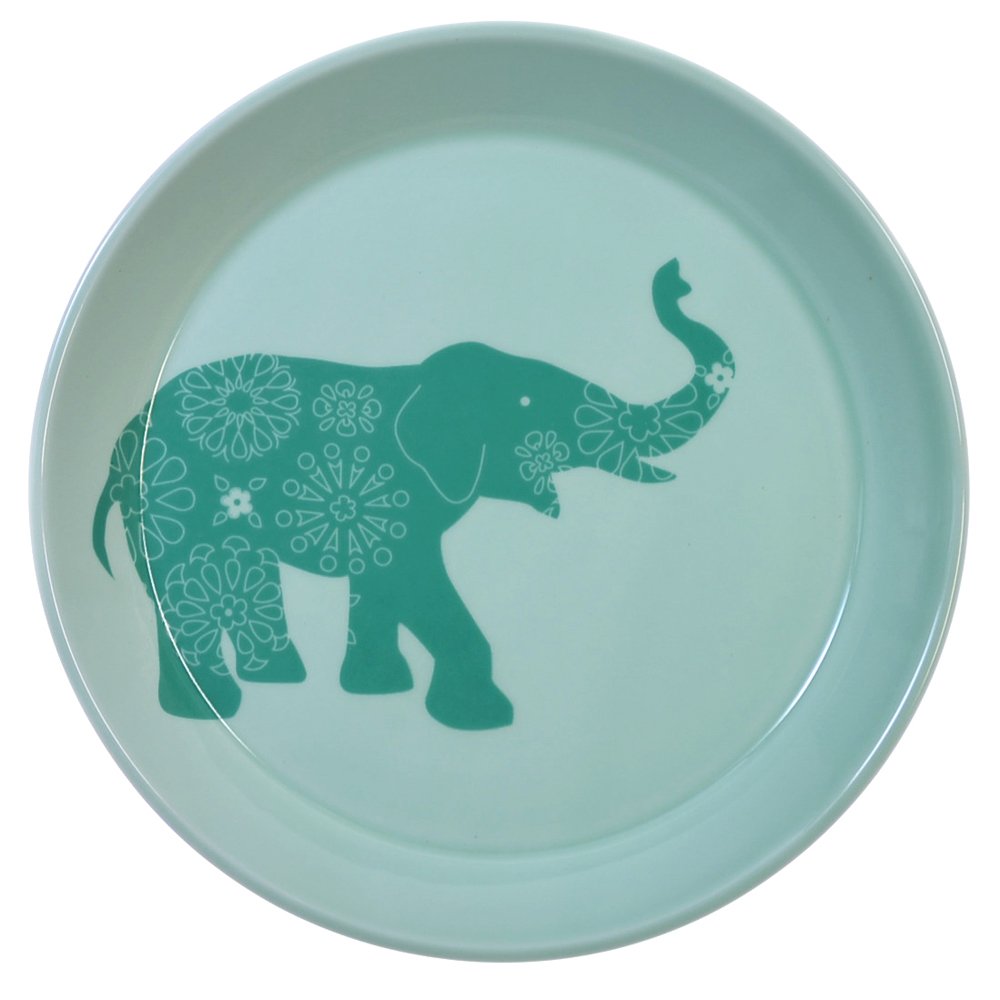 natural69 polca [plate] elephant : Home & Kitchen