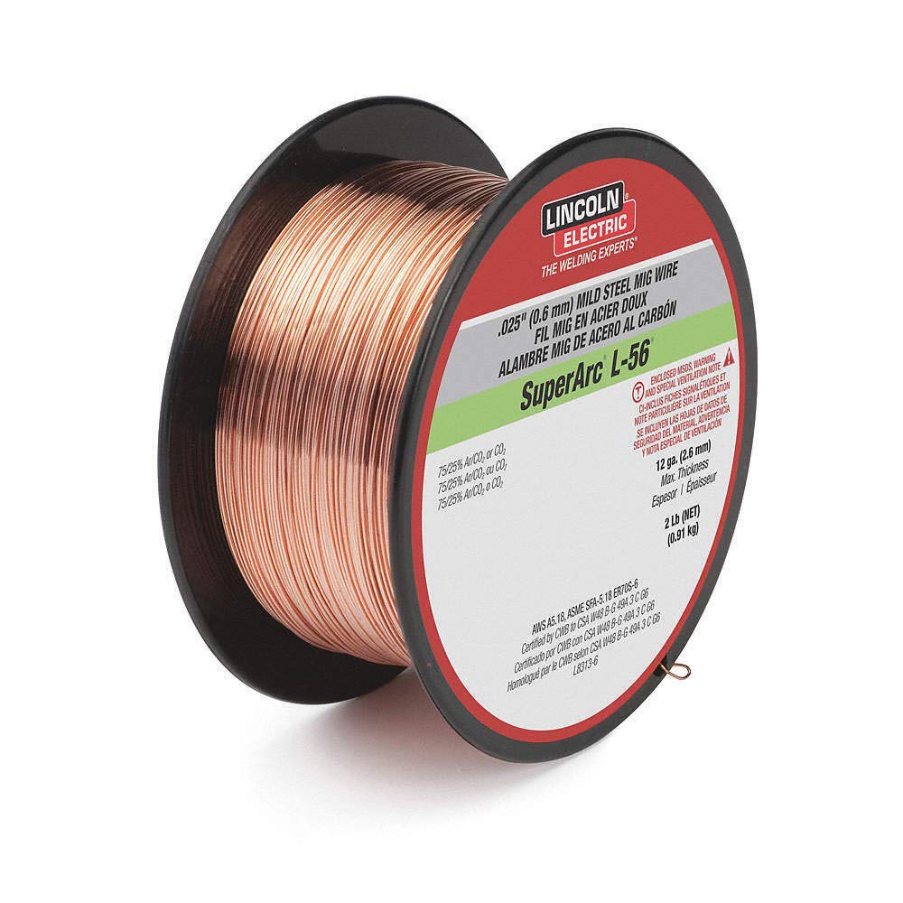 Compatible with Lincoln Electric ED030583 MIG Welding Wire,L-56.025,Spool