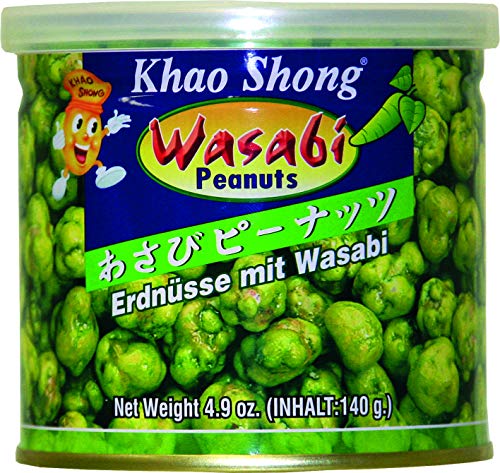 Khao Shong, Guisante deshidratado (wasabi) - 12 de 140 gr. (Total 1680 gr.)