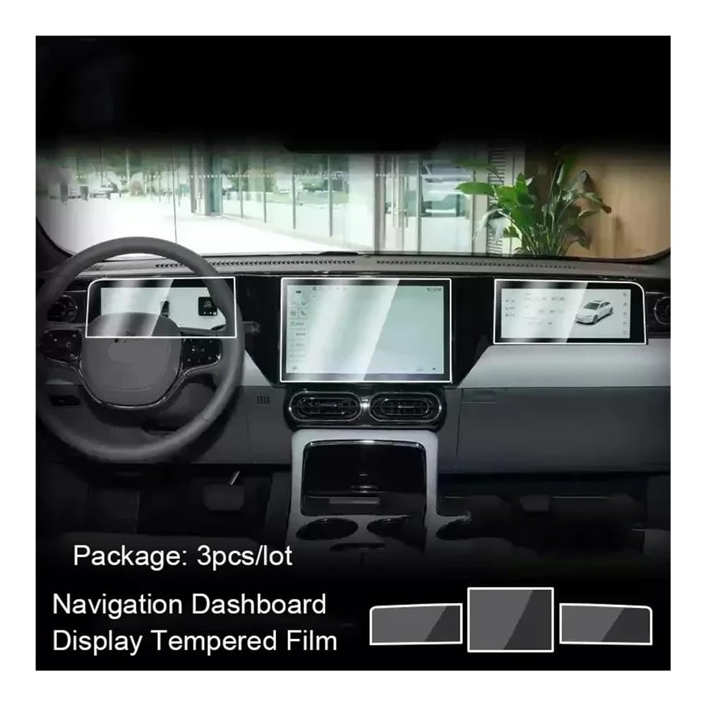 Protection D'écran En Film Trempé Pour GPS De Voiture Pour LEAPMOTOR C01 C11 2021-2025 - Accessoire Pour Tableau Bord Transparent GPS Film Voiture