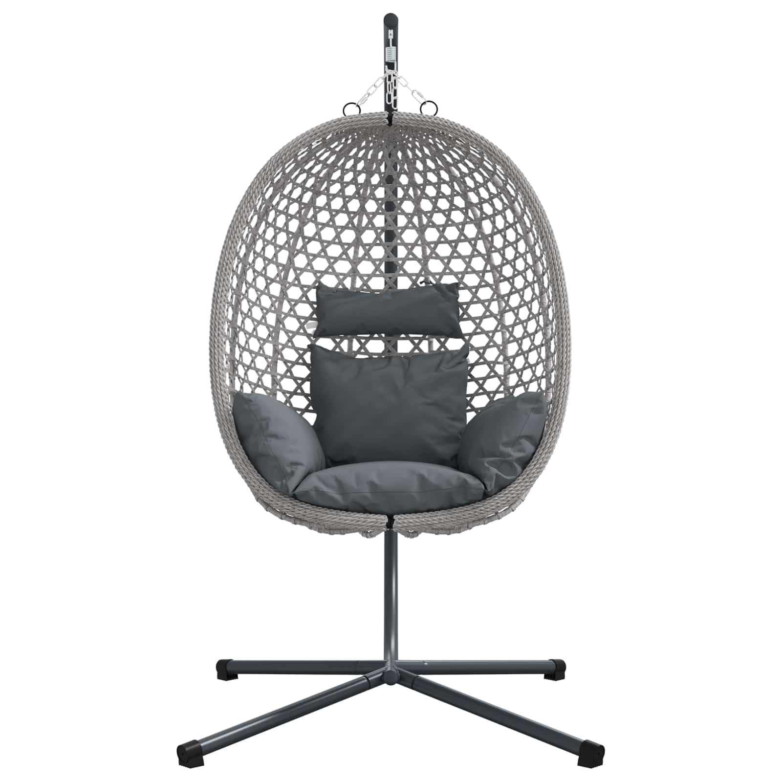 Sedia sospesa pieghevole 104x100x191 cm
