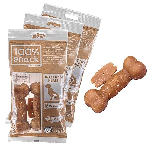 Ferplast Snack Perro Snack Natural para Perro Snack Higiene Oral Talla Mediano para la Salud intestinal…