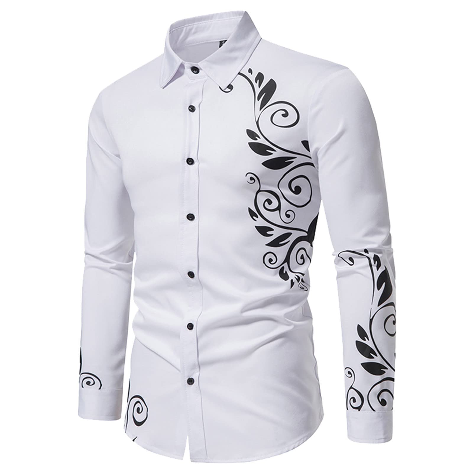 Chemises Hawaïennes Vintage à Manches Courtes pour Homme, Haut à Motif