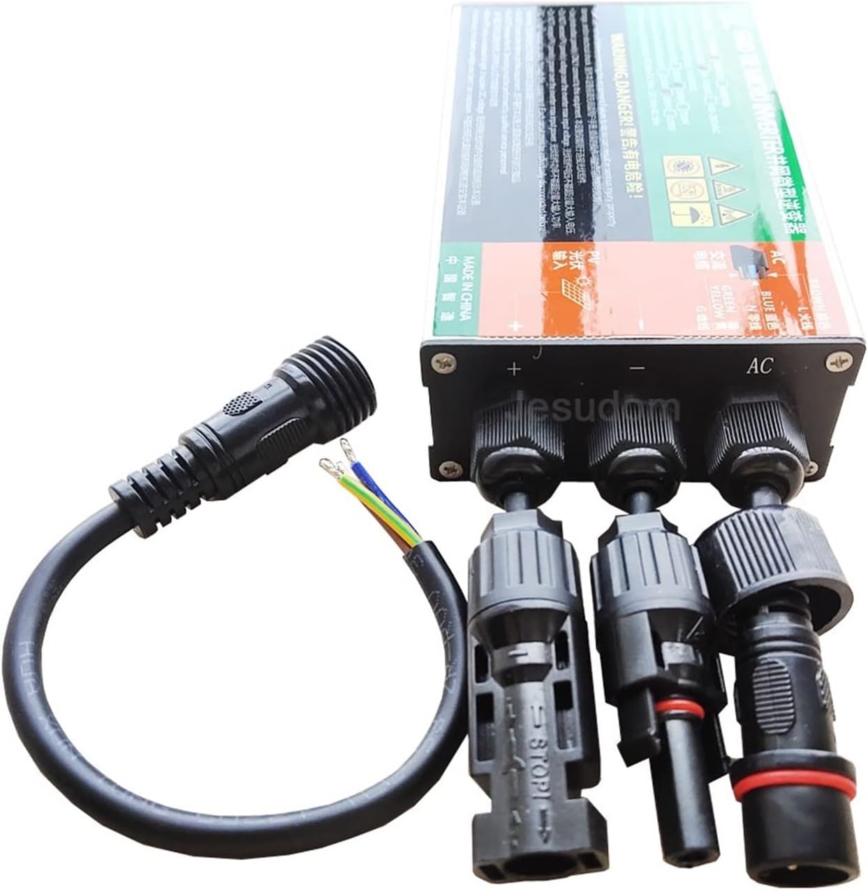 Series 260W 300W 350W Solar Grid Tie Micro Waterproof Inverter DC18V-50V to AC110V-230V 50HZ/60HZ PV(Gmi260w,18V-50VDC-80V-160VAC)