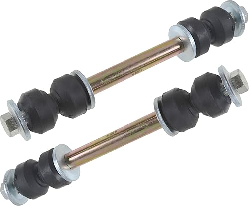 Miniatura 2 de Juego de par de eslabones estabilizadores de barra estabilizadora delantera izquierda y derecha para Chevy GMC Cadillac