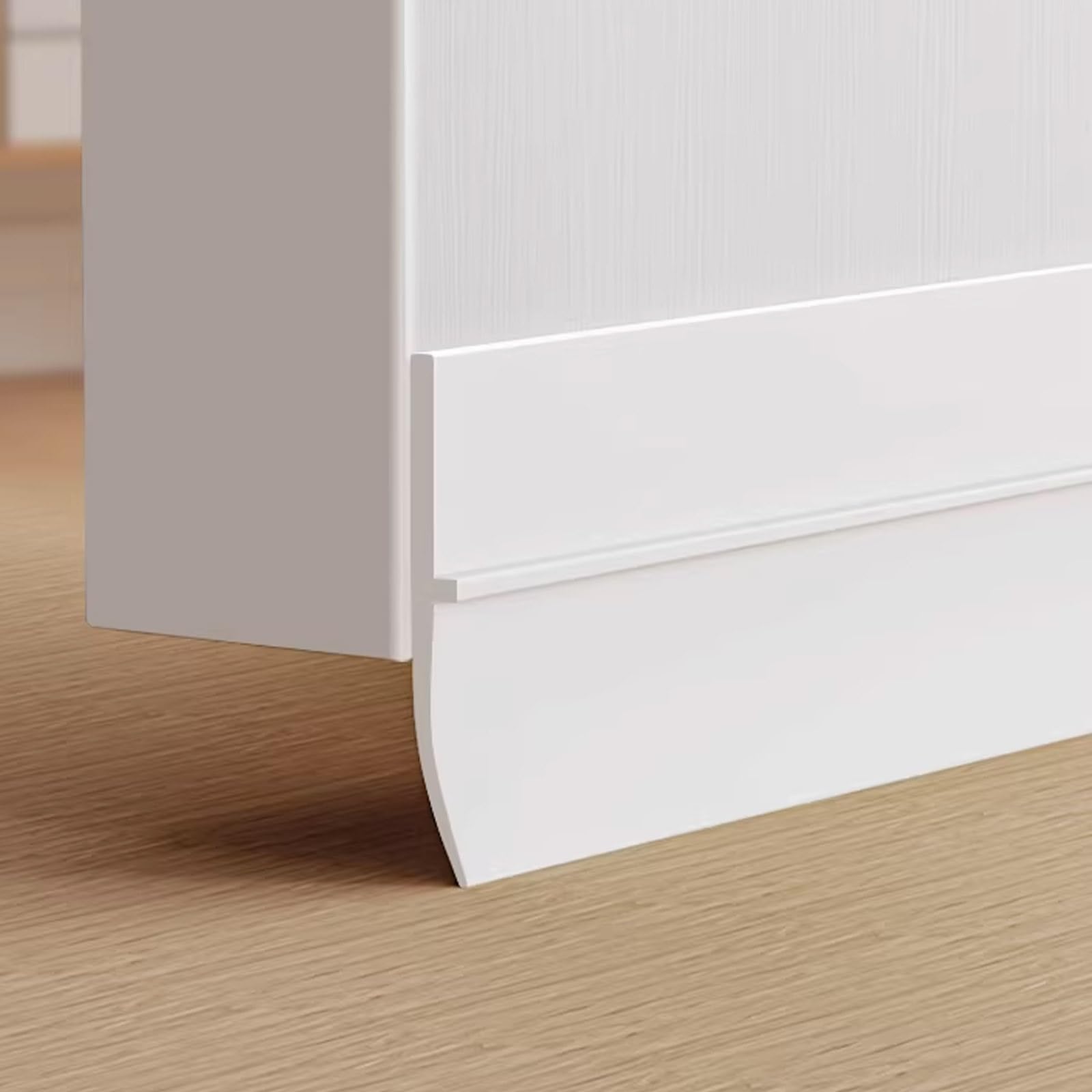Paraspifferi per porta, insonorizzante, con retro adesivo, uso generico, per porte della camera da letto, lunghezza personalizzabile per una facile installazione