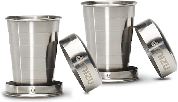 Mizu SHOT GLASS - Stainless - 2 Pack