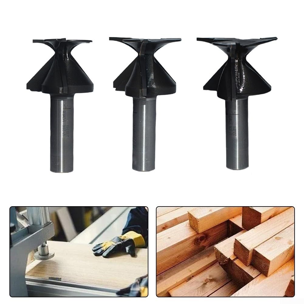 Nahtloser schwarzer Schneideisen-Bit, hitzebeständige Beschichtung, 1,27 cm Schaft, für gebogene Teile (R25)