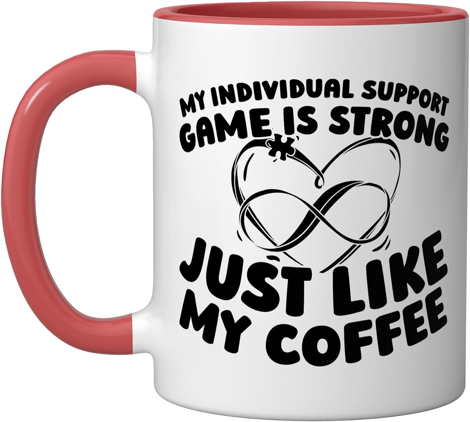 Special Education Learning Teaching Scholar Student Teacher Ceramic Mug, Blue/White, 15oz image 5