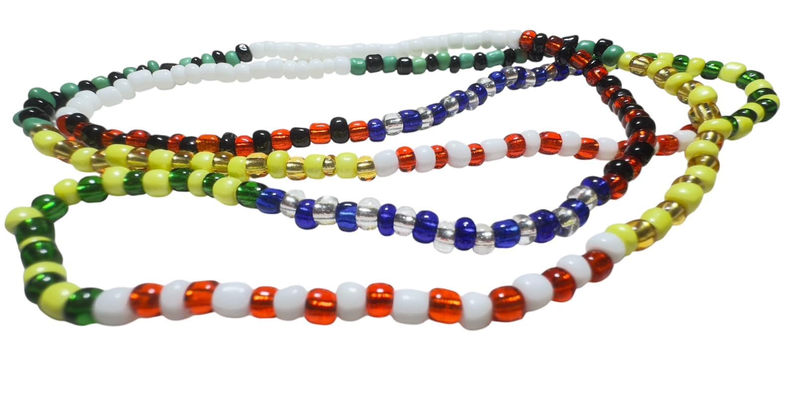 Collar Eleke de las Siete Potencias Africanas – Religión yoruba (santería) – Protección, suerte y prosperidad – Hecho a mano | Yoruba Creations