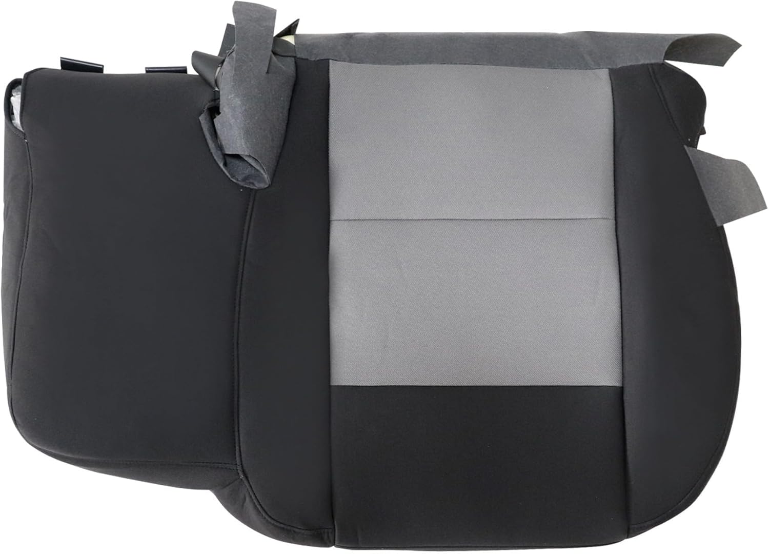 Driver Side Bottom Cloth Seat Cover Left Side Black & Gray #RF Compatible with Ford Ranger 2003 2004 2005 2006 2007 2008 2009 2010 2011