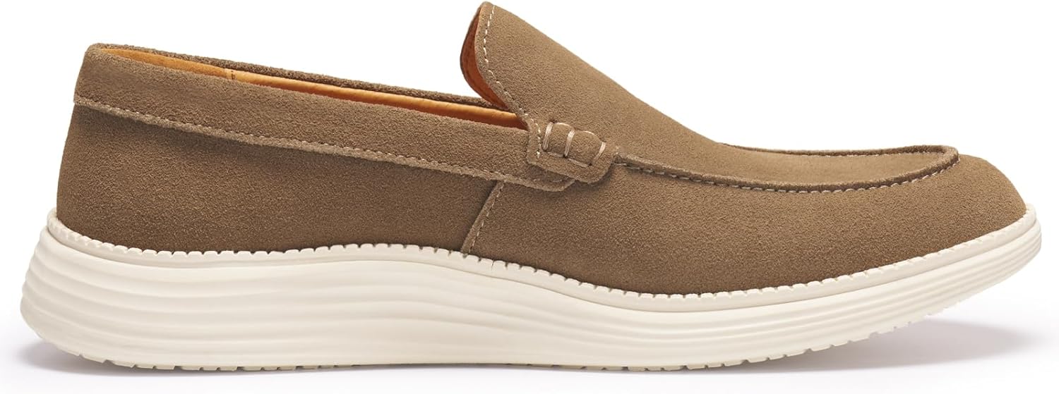 Journey West Men's Comfort Casual Slip-on Suede Leather Loafers Shoes for Men - Image 5