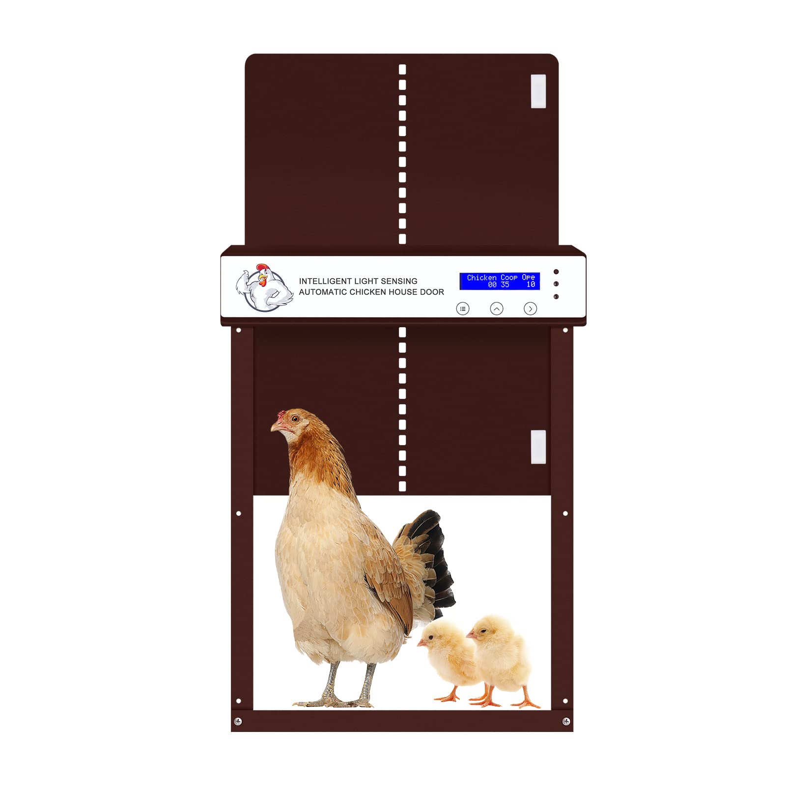 Buy FullMetal Automatic Chicken Coop Door 10" Wide Large Auto