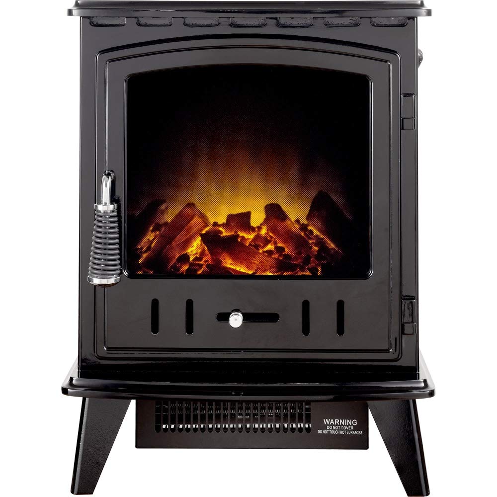 Adam Aviemore Electric Stove in Black Amazon.co.uk DIY & Tools