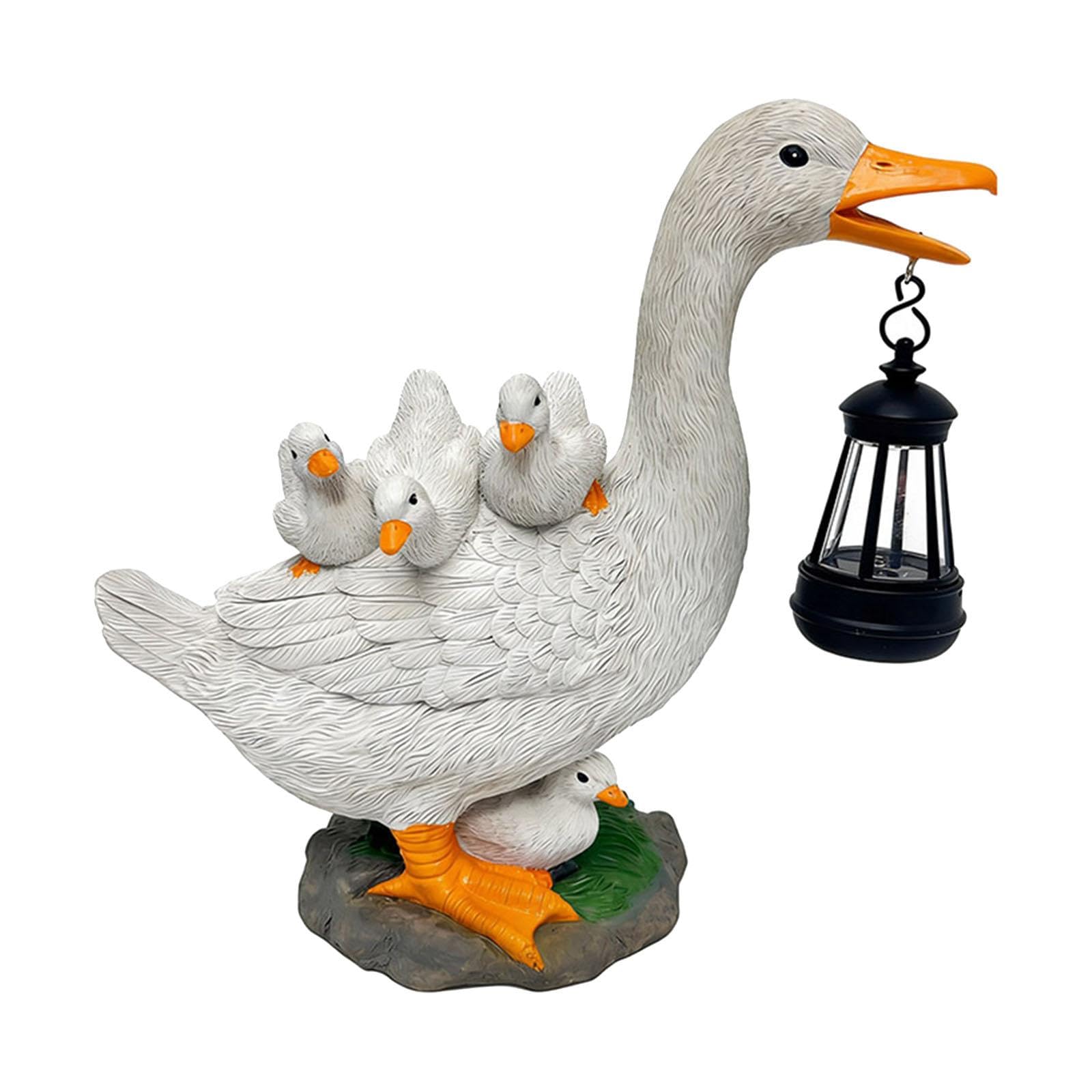 F Fityle Estatua de jardín con luz, Figura de, decoración de césped, Escultura Decorativa para Exteriores, para Patio, césped, Porche, Regalo para