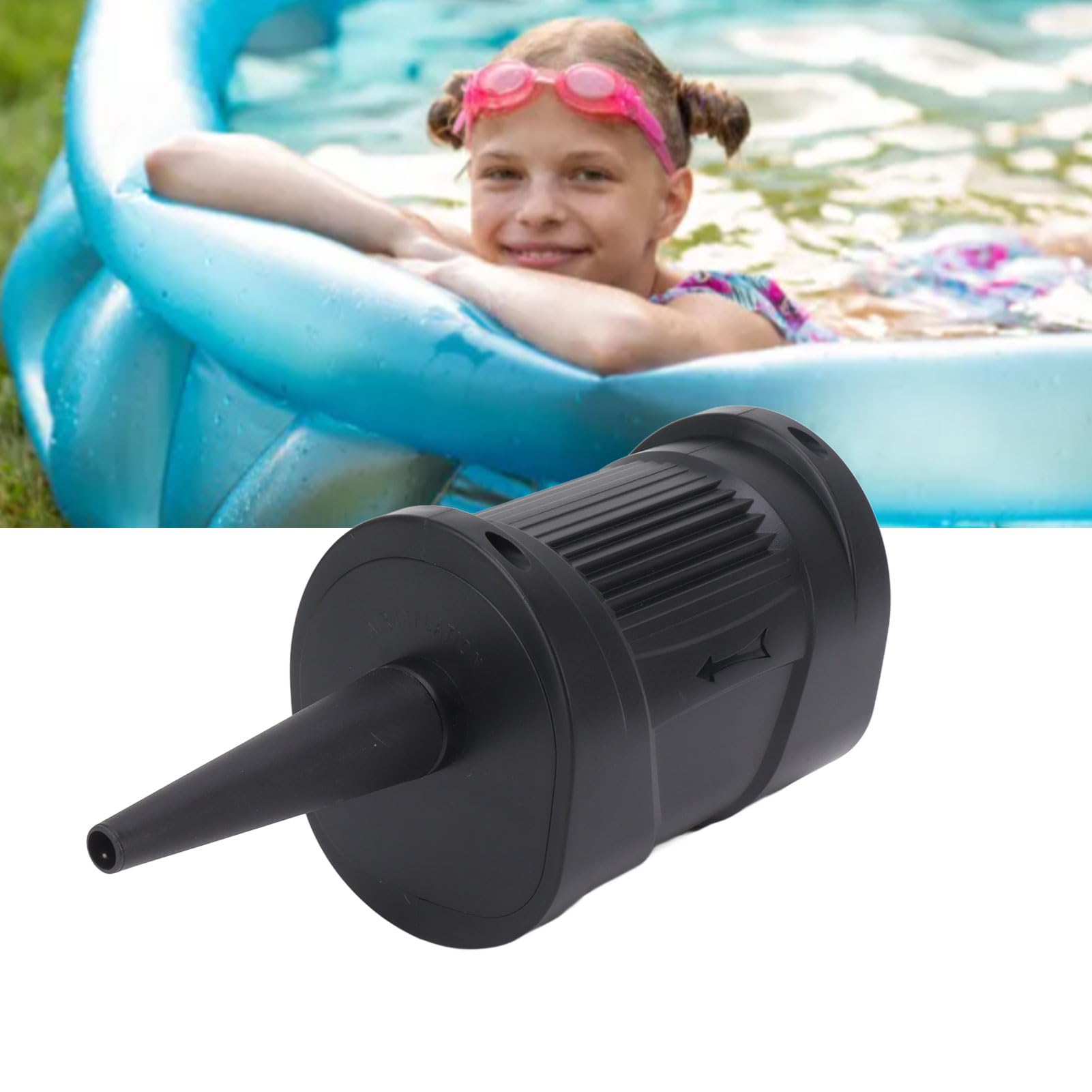 aqxreight Portable Electric Air Pump Rechargeable Ultra Mini Inflator Deflator Pump for Inflatables, aqxreight0xqns17gtz