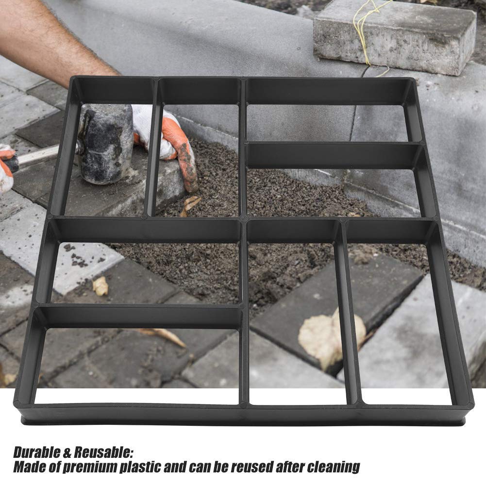 Betonformen, Betonstempel, Betonformen, Gehwegmacher, wiederverwendbare Beton-Wegemacherformen, Garten- und Rasenformen für den Garten