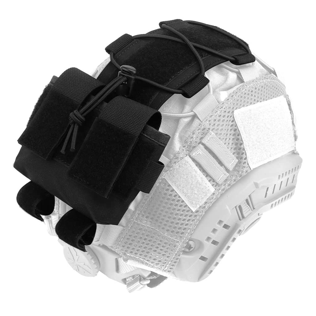 Tattico Airsoft Casco Batteria Pouch MK2 Hlemets NVG Battery Pack Case Contrappeso Pouch Balance Weight Bag con Hook&Loop per La Caccia CS Giochi Militari All'aperto