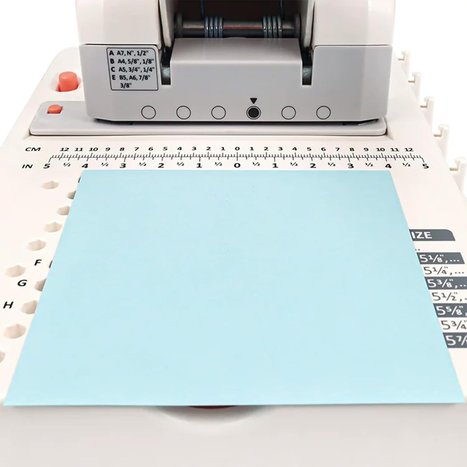 Máquina Perforadora De Espiral Manual, Kit De Encuadernación con Perforadora De Agujeros Redondos De 4 Mm, Línea De Encuadernación De 6 Mm A 16 Mm, Perforadora De Papel Resistente