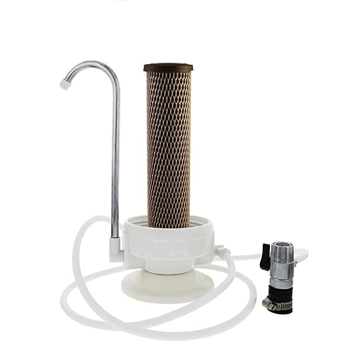 Miniatura 2 de Tier1 Sistema de filtro de agua potable para encimera con C1 comparable para la eliminación de sedimentos y cloro