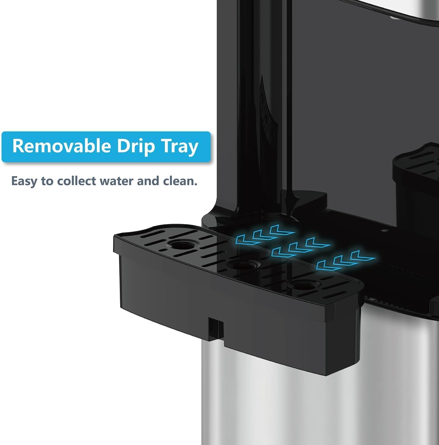 Removable drip tray