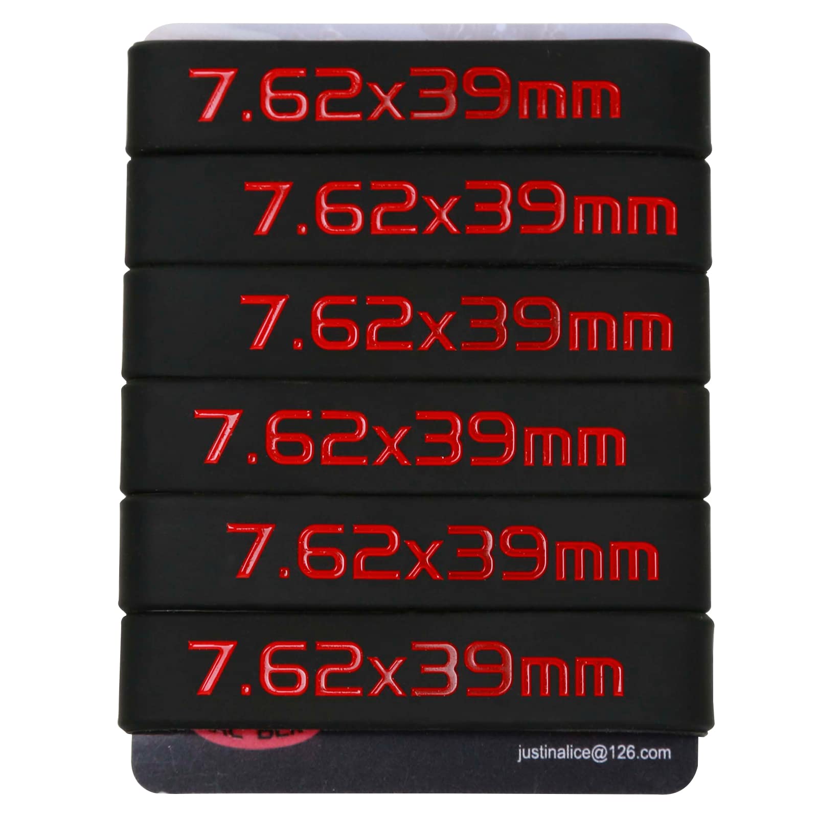 Aolamegs 7.62x39 Magazine Marking Band 6 Pack