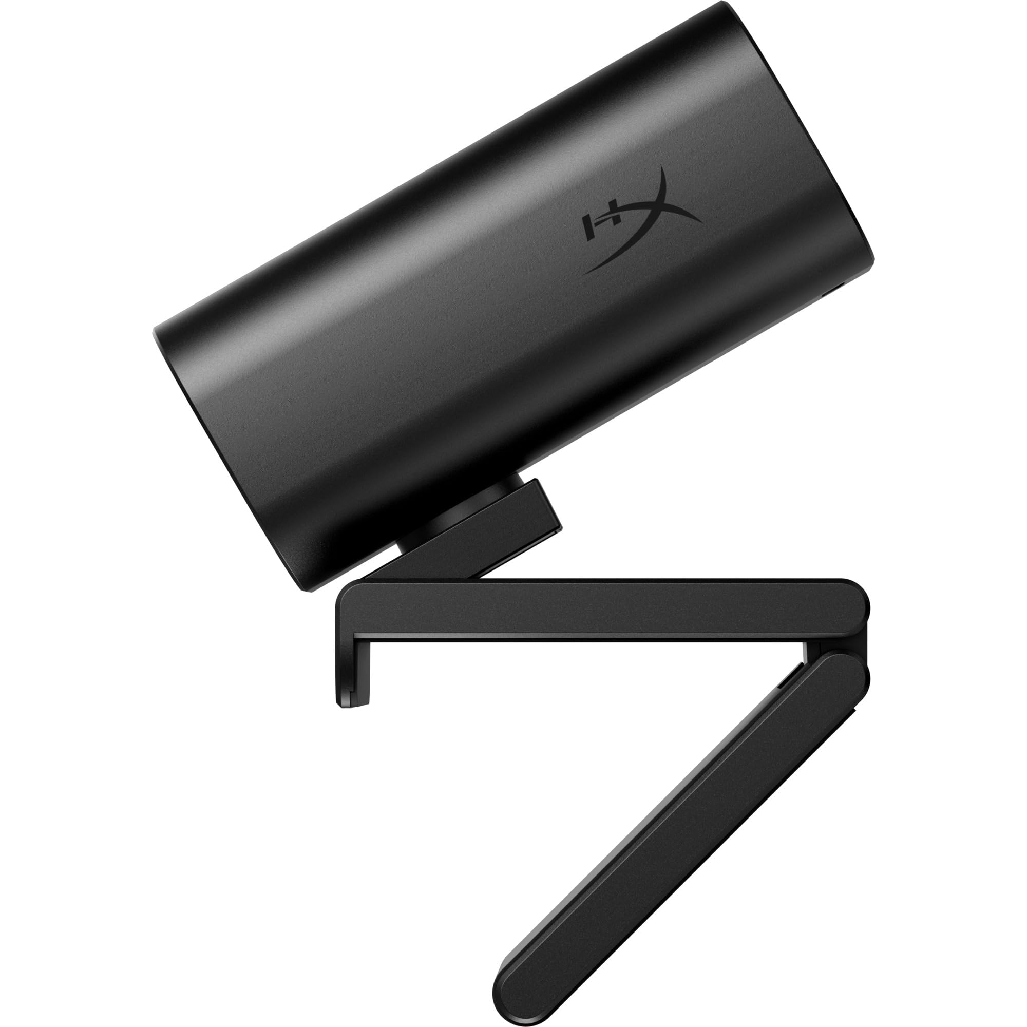 HyperX Vision S Webcam, 4K a 30 fps, FHD a 60 fps, Campo visivo fino a 90°, Sensore Sony Starvis 8 Megapixel, Ruotabile e Inclinabile, Windows Hello, Zoom, Teams, OBS, Discord, PC e Mac, Nero