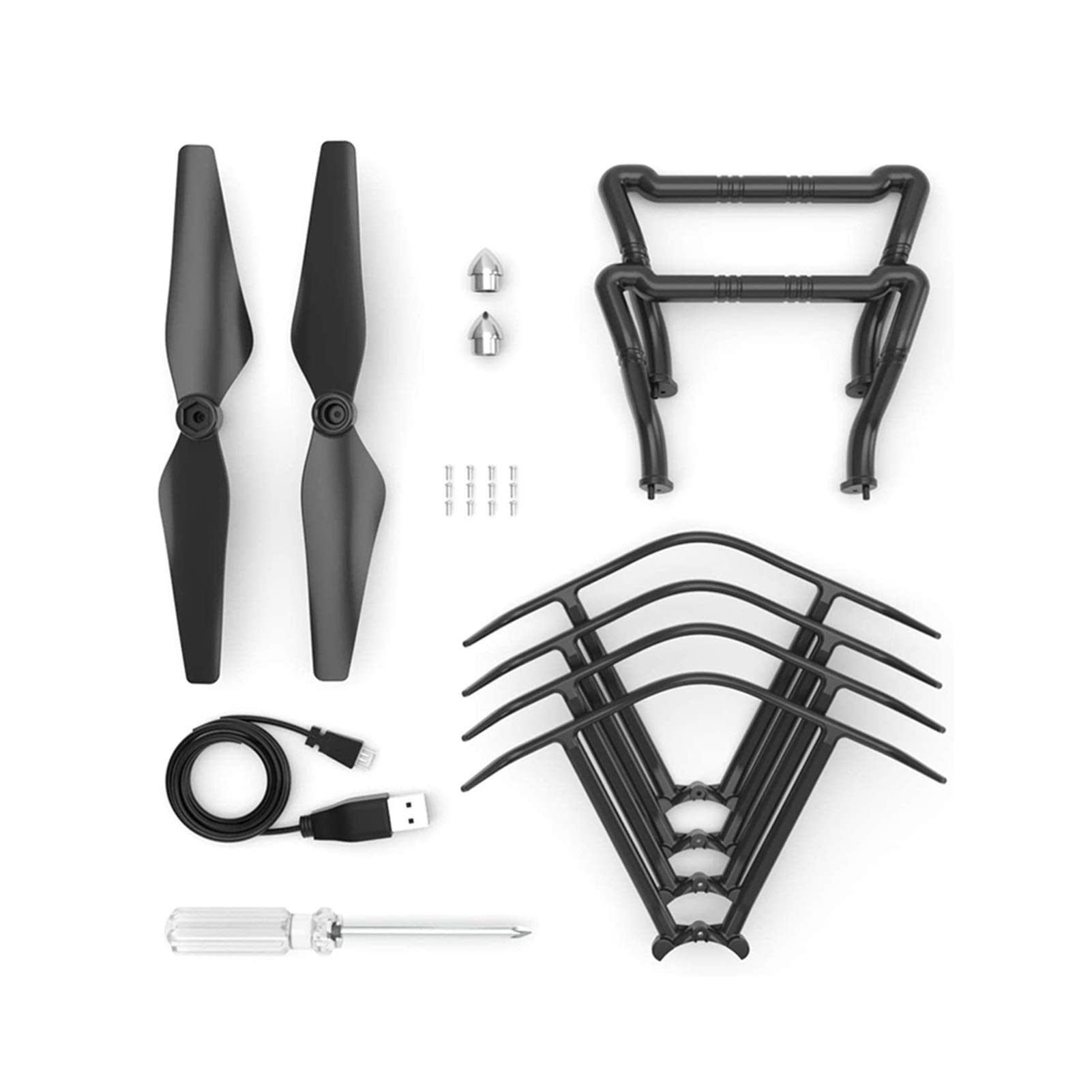 LOHWSTRFGCarbon Fiber Quick Release Propeller Set Camera Drone Accessories/Fit For SNAPTAIN SE5CQ Drone propeller blades