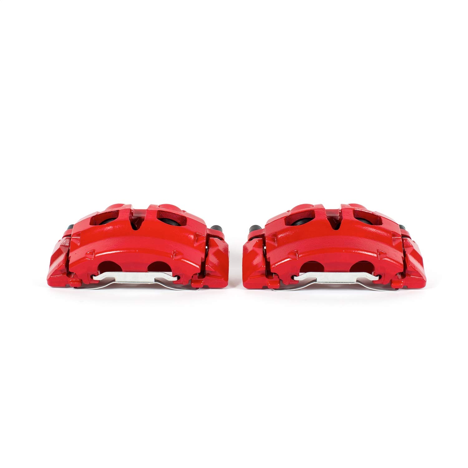 Power Stop Front S5060 Pair of High-Temp Red Powder Coated Calipers For Ford Expedition 2007-2009, Lincoln Navigator 2007-2009 [Model Specific]