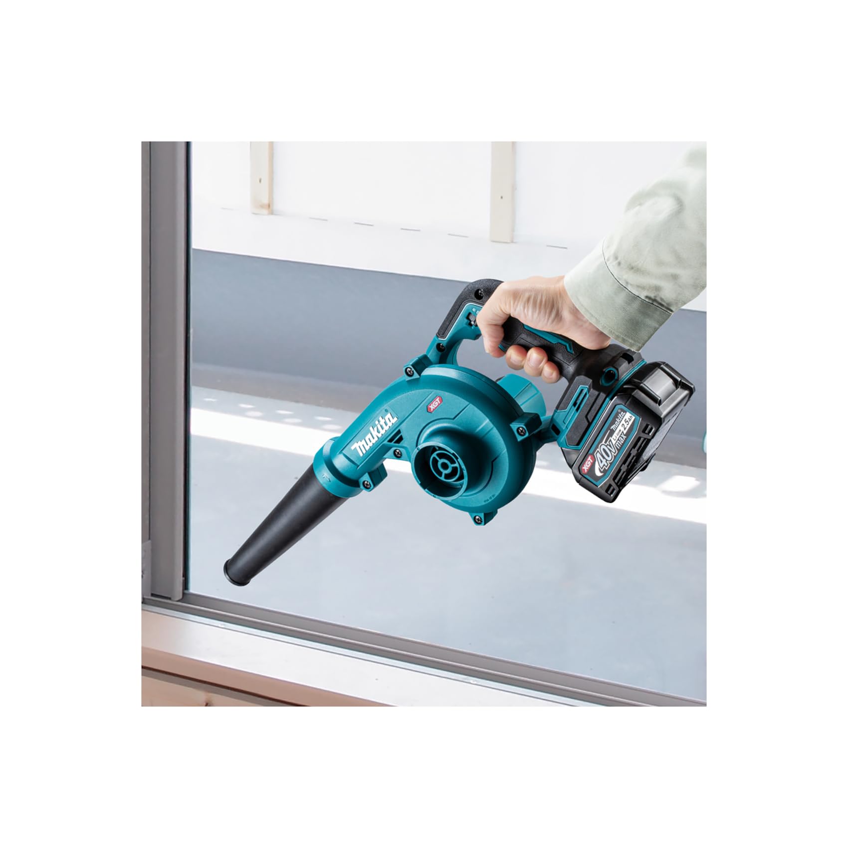 Makita UB002GZ01 Souffleur Li-ION XGT 40 V Max, Piles et Chargeur Non Inclus | Outil seul, batterie 40 V max XGT requise, non compatible avec les batteries 18 V LXT, batterie et chargeur vendus séparément