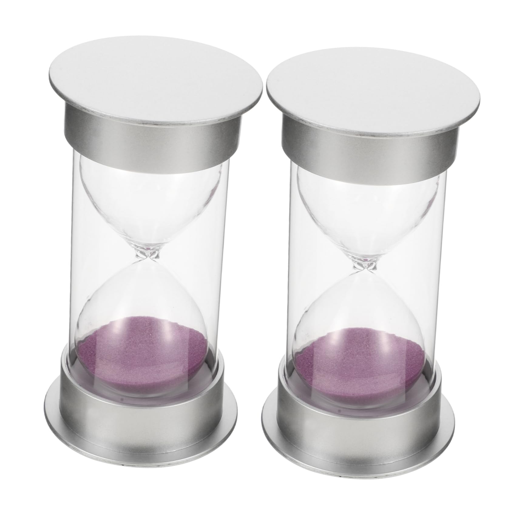 HEMOTON 4 Sätze Sanduhr-Timer Sanduhr- 20 Minuten Sanduhr 20-Minuten-Sanduhr Desktop-Sanduhr-Ornament 20 Minuten Timer Kreative Sanduhr Glas Mit Hohem Borosilikatgehalt 2 Stück * 4