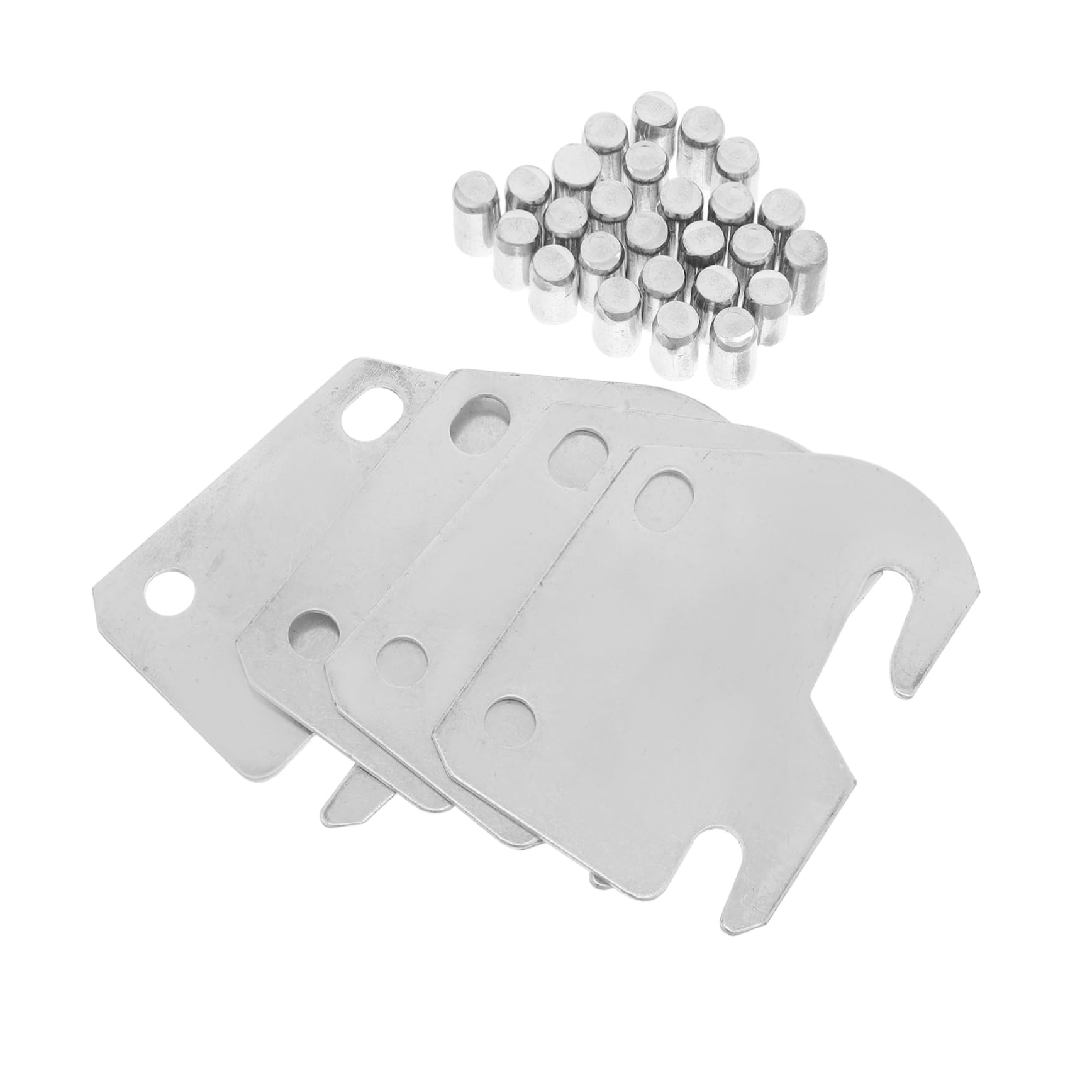 IWOWHERO 1 Set Heavy Duty Hook Plate for Wooden Bed Frame Replacement Hinge Parts for Headboard Footboard Effortless Installation for Hidden Bed Transformation