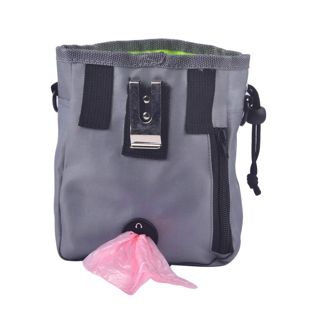 YTSMFL Leckerlibeutel Für Hunde | Rote Leckerlitasche Mit Gürtelclip | Leicht & Wasserdicht Für Training