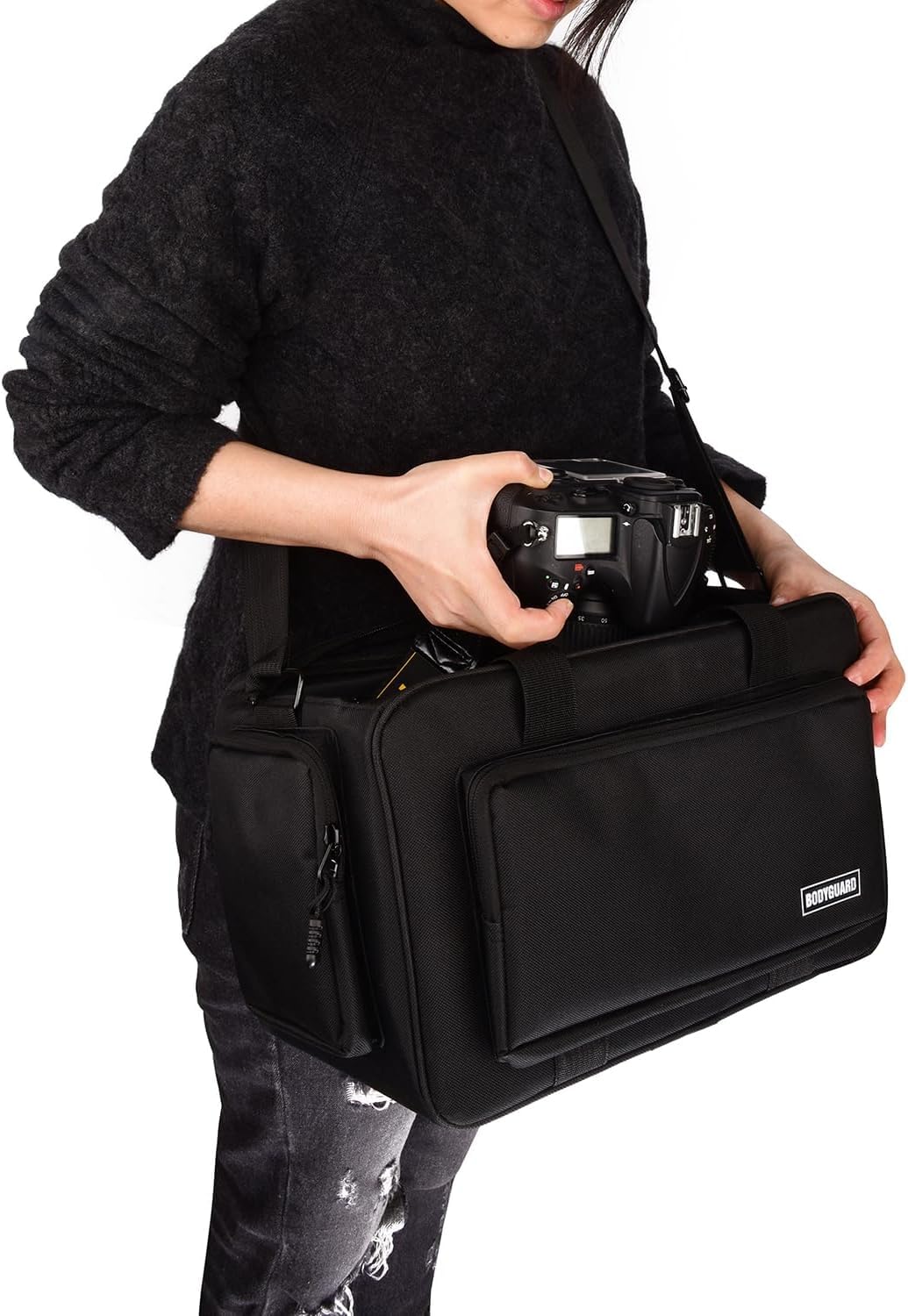 Bodyguard Sac vidéo Jupiter Grand pour Grand Sac Photo et Appareil Photo (XXL)